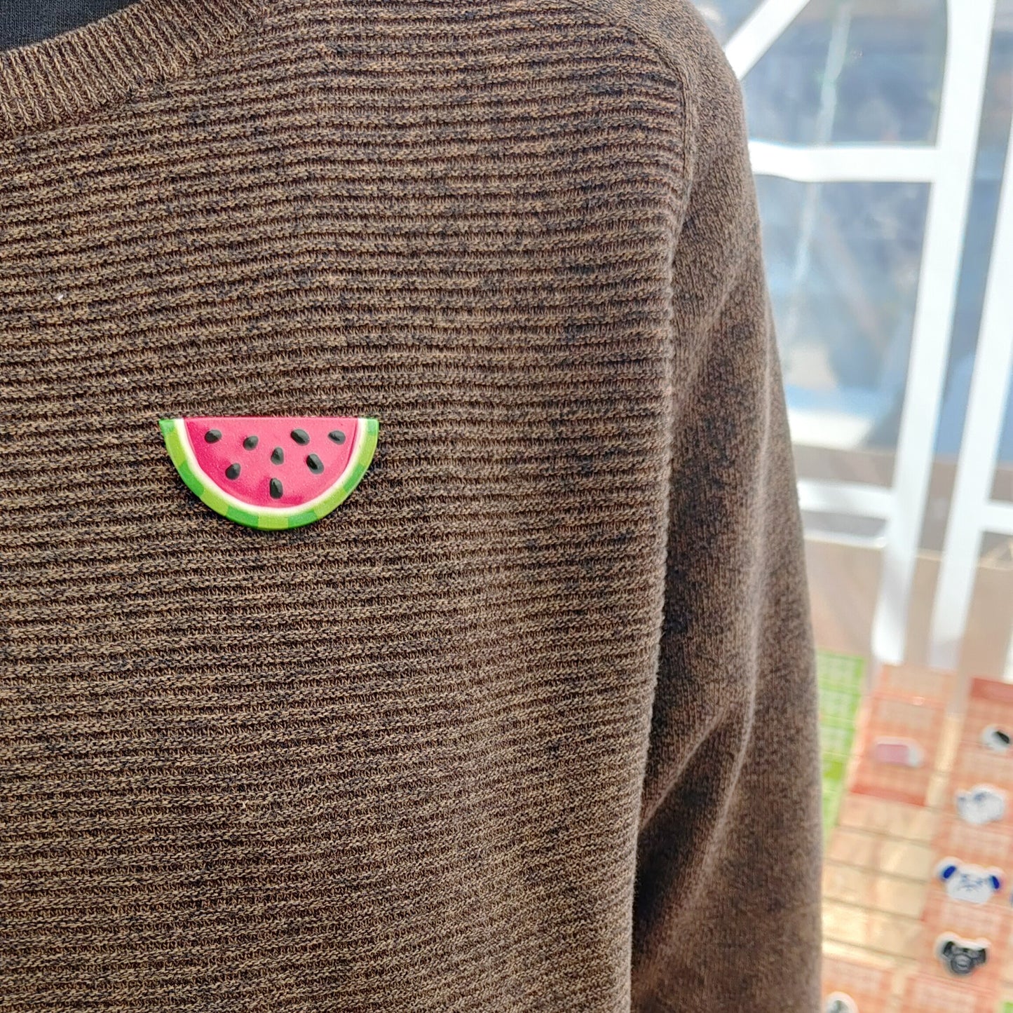 Watermelon Badge