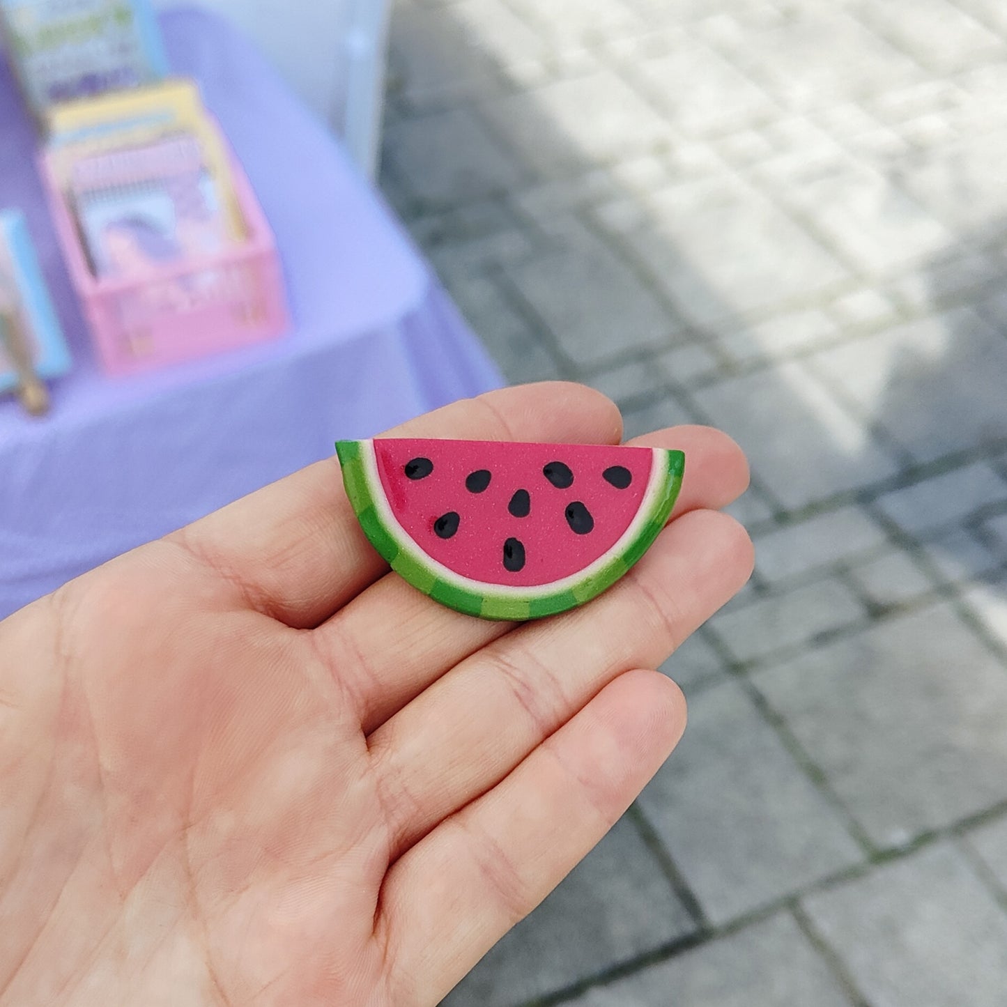 Watermelon Badge