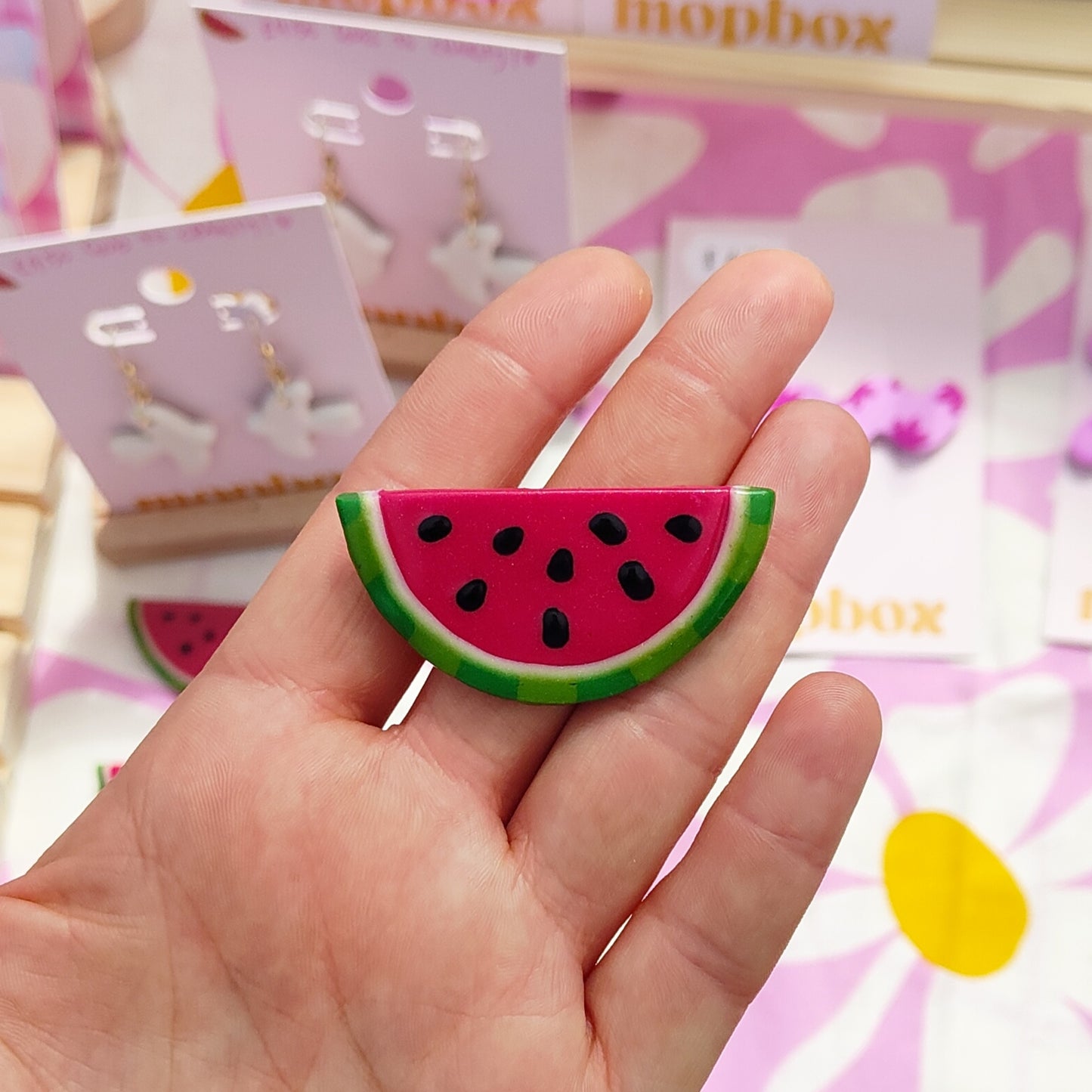 Watermelon Badge