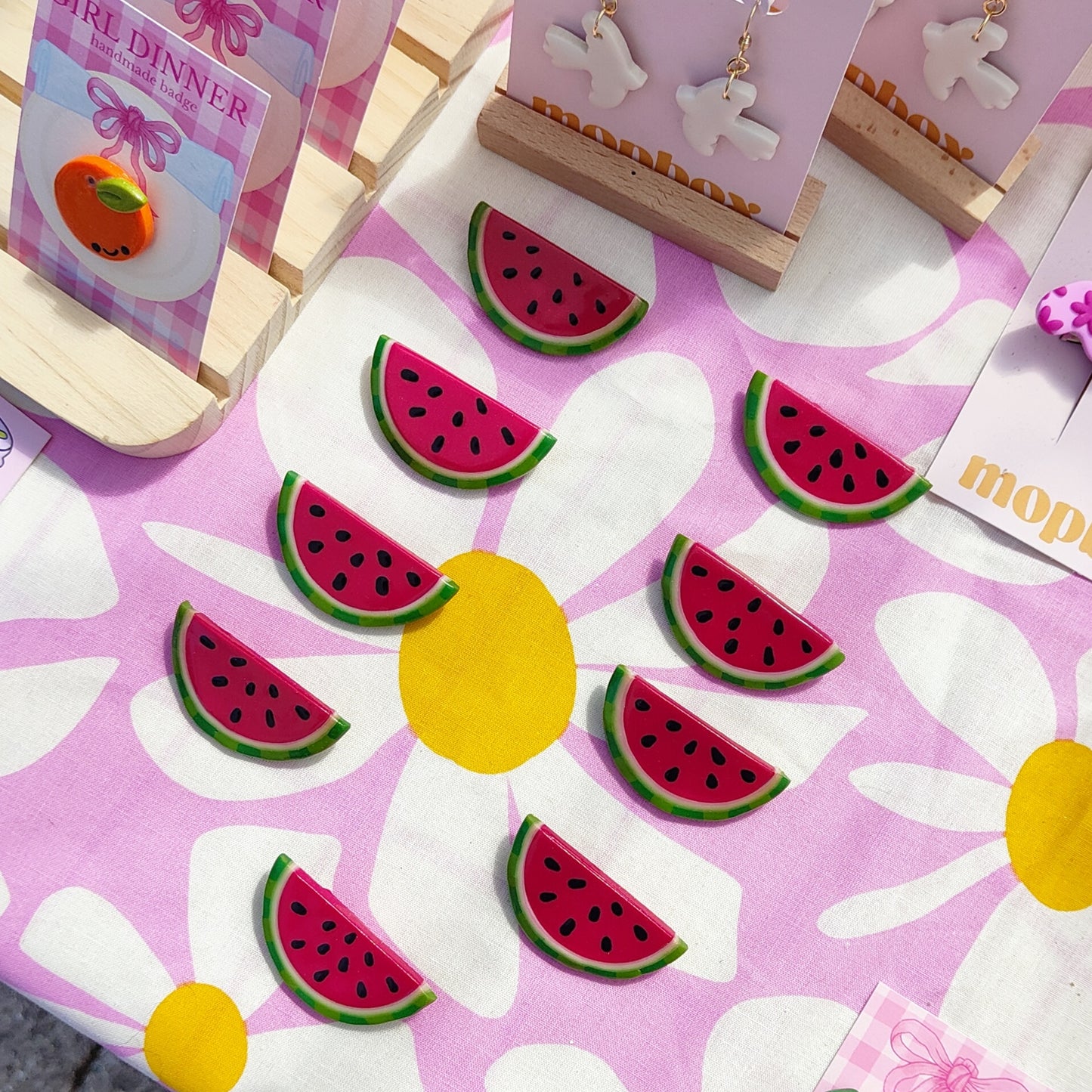 Watermelon Badge